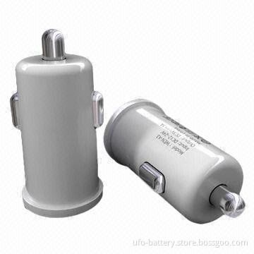 In-car Charging Adapters, Measures 25 x 25 x 62mm